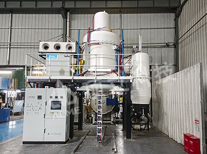 Vertical Bottom Loading Vacuum Annealing Furnace